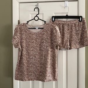 RENE ROFE 2PC SLEEPWEAR SET SIZE M